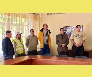 Привітання чоловічого колективу з днем захисника України - 14 жовтня.